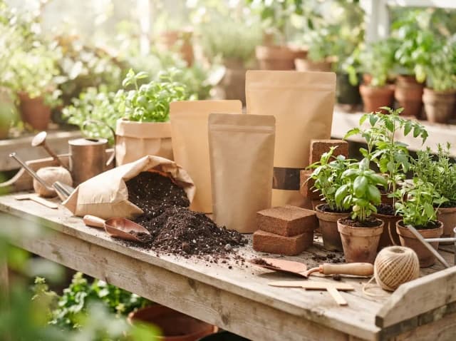 Ready potting mix for healthy indoor and outdoor plant growth